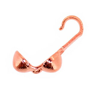 【特売セール!アクセサリーパーツ・金具】 ボールチップ・小(2.6mm玉) ピンクゴールド お徳用10コ入り