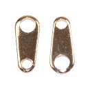 アクセサリーパーツ 金具 板カン 小 ピンクゴールド 基礎金具