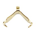 アクセサリーパーツ 金具 Aカン Sサイズ カン付き 約6mm 金色 ゴールドカラー