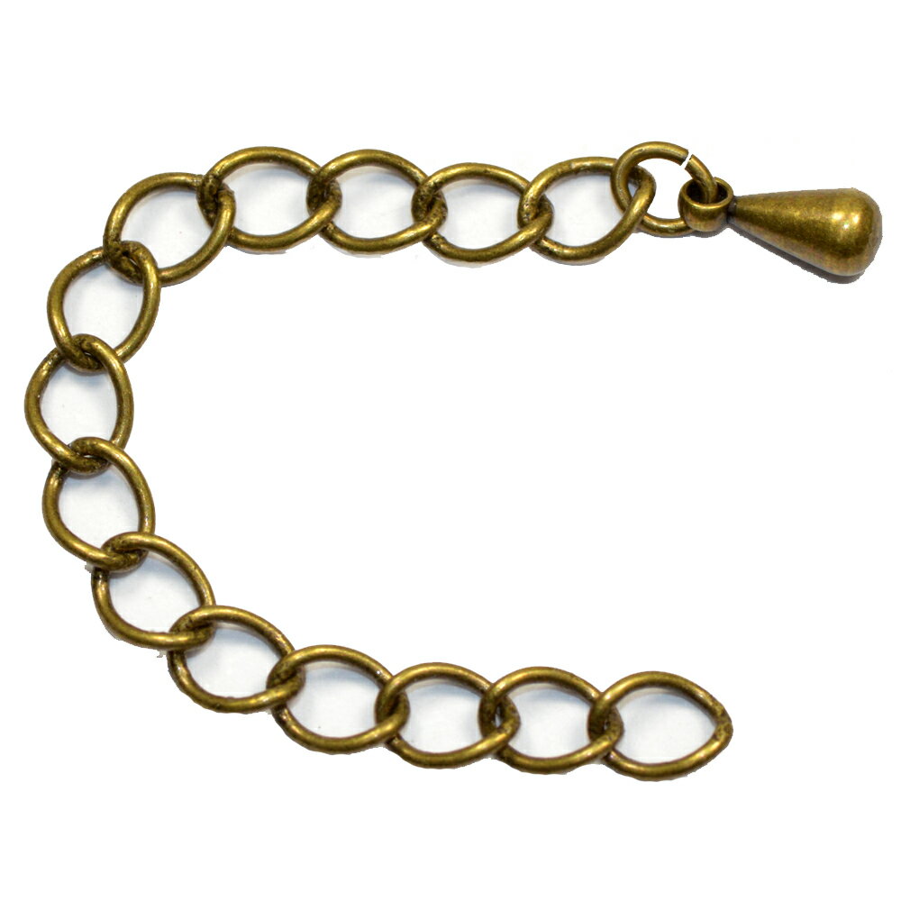 アクセサリーパーツ 金具 アジャスター 金古美 アンティークゴールド 基礎金具