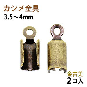 アクセサリーパーツ 金具 カシメ 紐