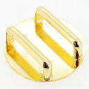 アクセサリパーツ 金具 和装用品 帯止め 帯び留め タイプC 丸型 20mm 金色 ゴールドカラー