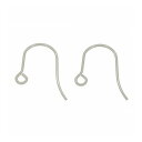 アクセサリーパーツ 金具 U字タイプ フックピアス ステンレス製 1ペアー入り CY002 ST