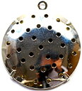 アクセサリーパーツ 金具 シャワーペンダントトップ 24mm 銀色 シルバーカラー 2コ入り