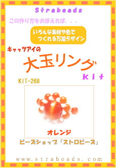 ＊手軽に作れる初心者向けです♪ 　ビーズレシピ（ビーズ作り方）に材料のセット商品です。＊レシピのみの販売もございます→ レシピNO．5へ