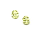 スワロフスキー #5000 ジョンキル 4mm クリスタライズ ビーズ