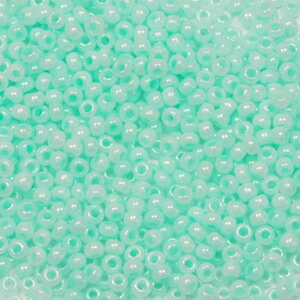 丸小ビーズ ミルキーペパーミント