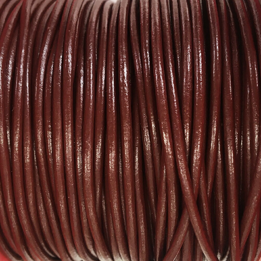 売切り 革紐 太さ2mm ワ