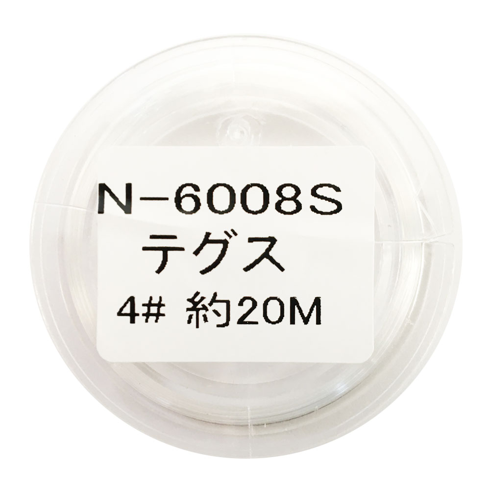 強化テグス 20m巻 4号 強力 テグス