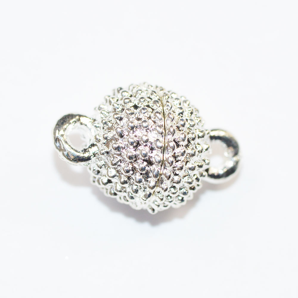 マグネット クラスプ アンティークタイプ Sサイズ 銀色 シルバーカラー CT078-13