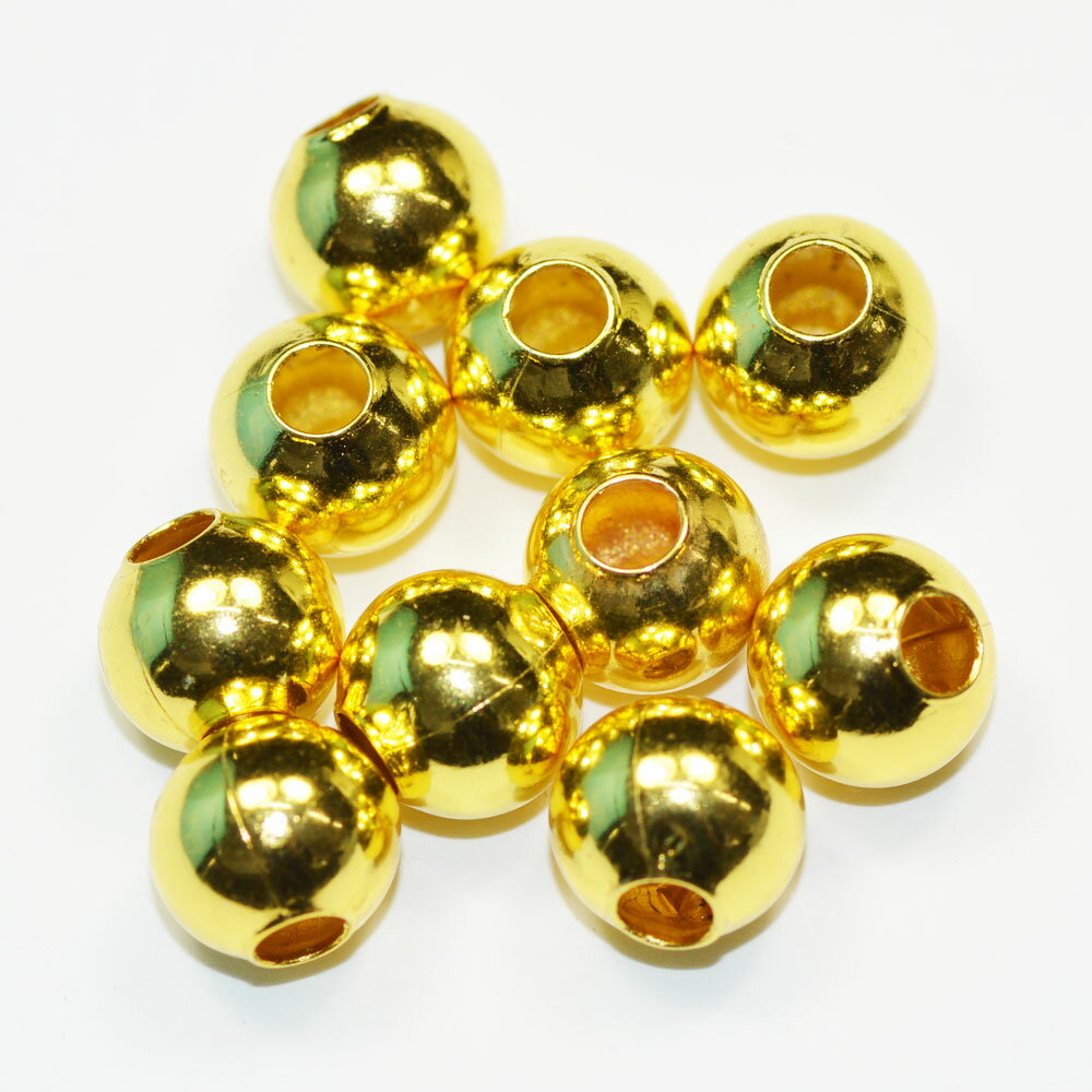 乐天商城 - ステンレス製 金パール ゴールドパール 8mm 金色 5コ入り CT211