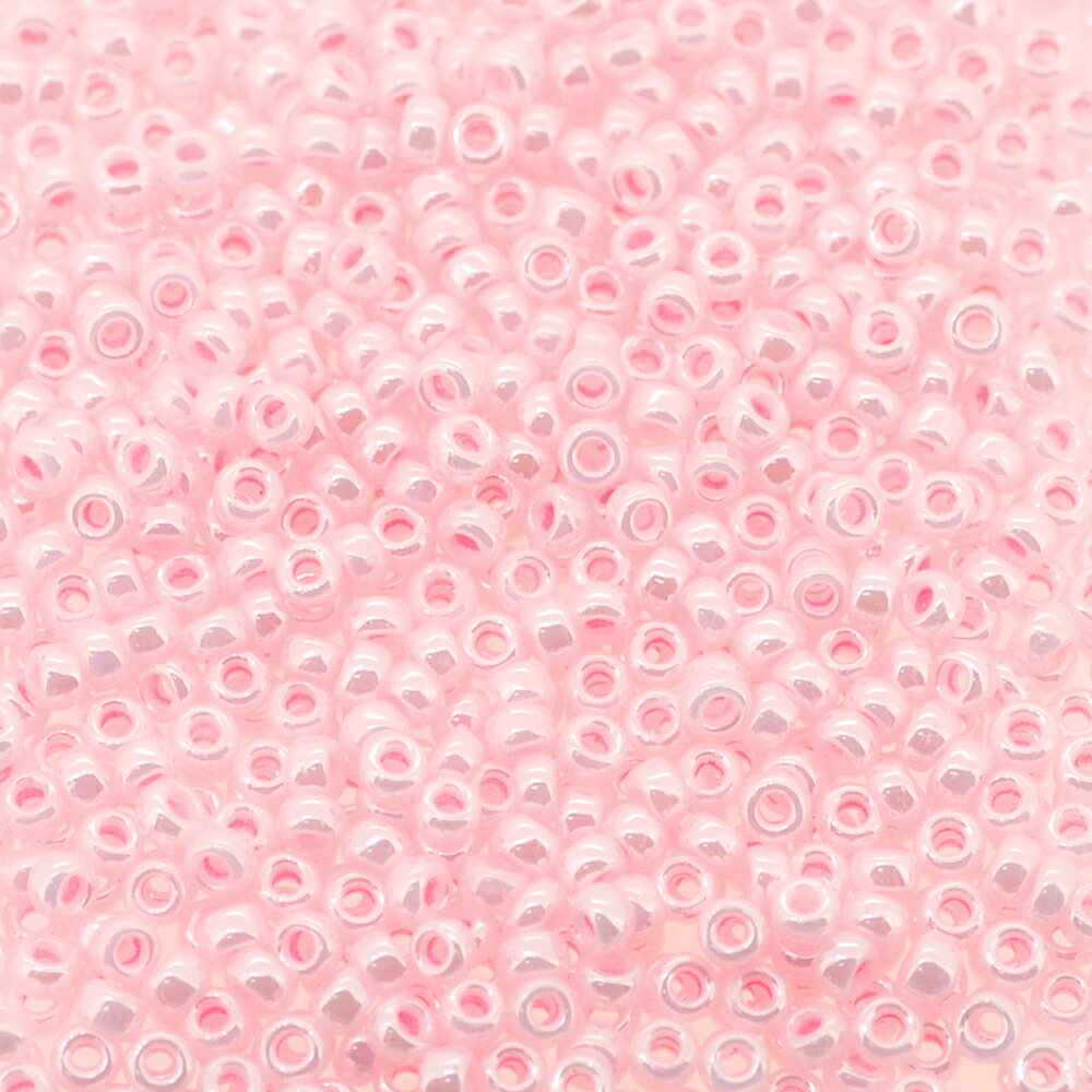 特小ビーズ ミルキーライトピーチ