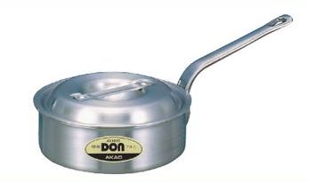 【2160円以上送料無料】アカオアルミ DON 浅型片手鍋 36cm