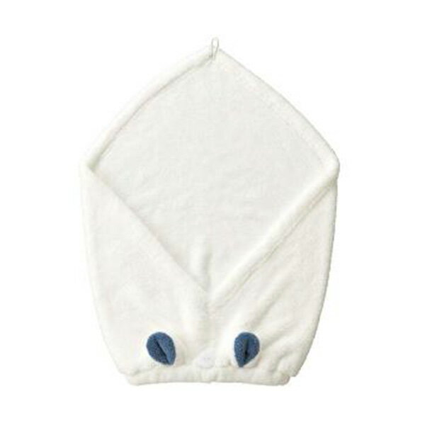 【2160円以上送料無料】CB JAPAN 吸水アニマルヘアターバン シロクマ
