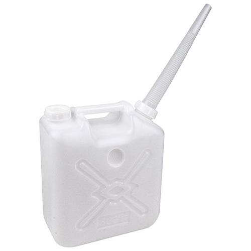 土井金属化成 広口缶 5L ノズル付き 【断水 災害 給水 防災 アウトドア キャンプ レジャー】