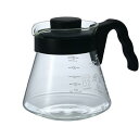 ハリオ VCS-02B V60コーヒーサーバー 700 【メモリ付 おうちカフェ電子レンジOK シンプル コーヒー ドリップ おしゃれ HARIO】