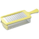 【2160円以上送料無料】カクセー ステンレス製おろし器 おろしぼり イエロー