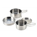 【2160円以上送料無料】カクセー SOLA (ソラ) キャンピング鍋4点セット PP-01
