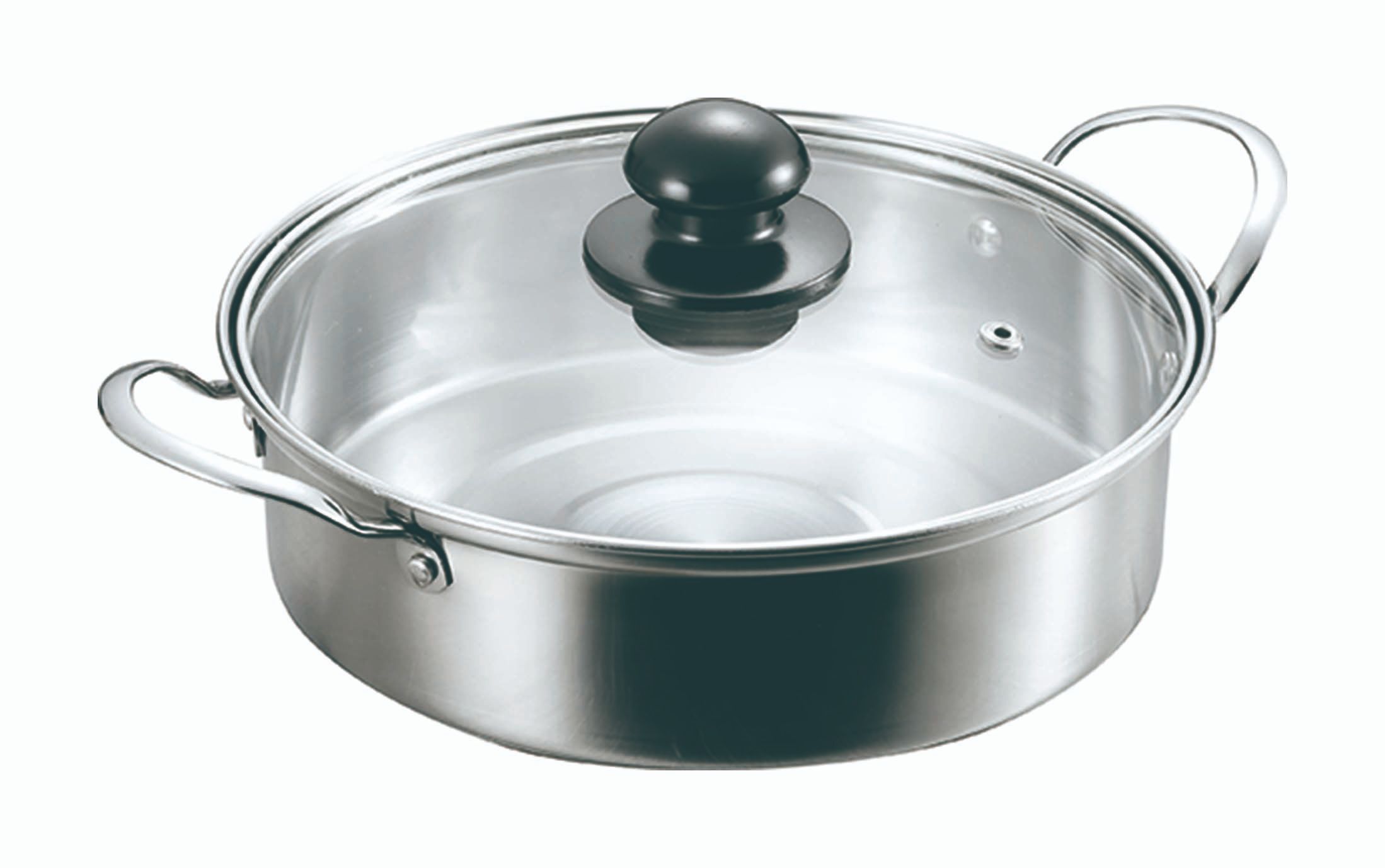 乐天商城 - カクセー 四季彩 IH対応 浅型鍋 20cm FSC-02