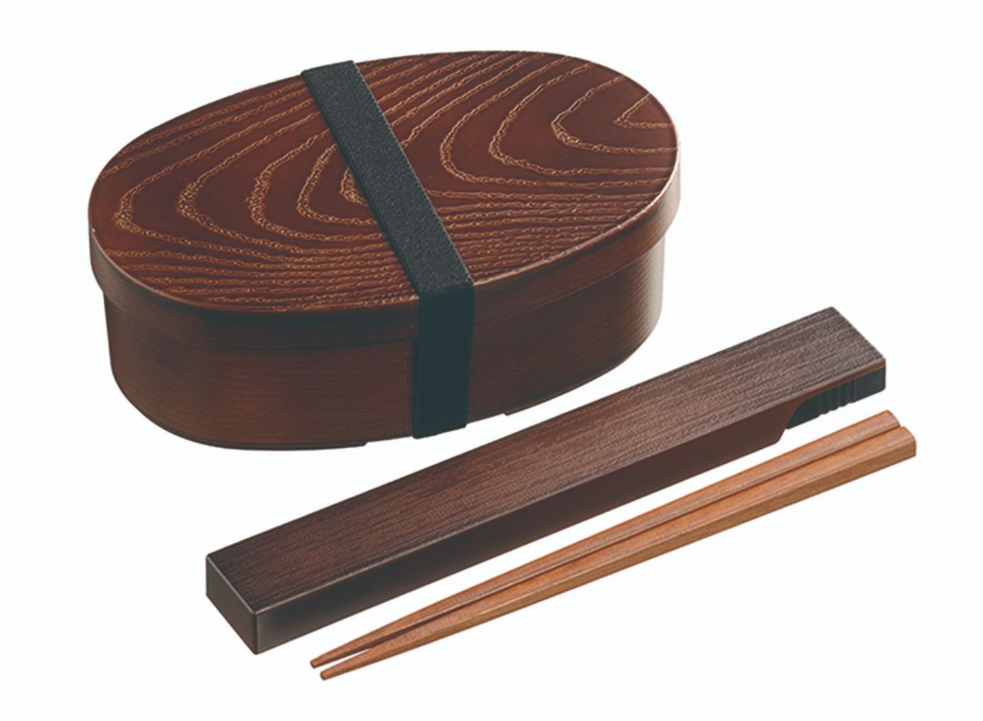 カクセー曲げわっぱ風弁当箱箸と箸の...