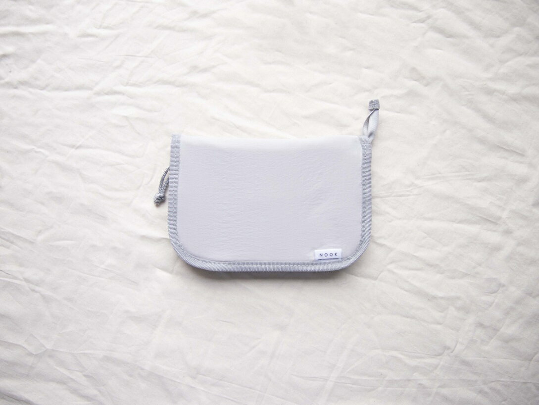 【メール便送料無料】オカトー NOOK パスポートケース グレー