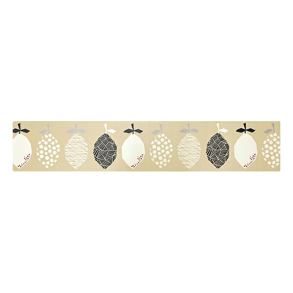 【送料無料】オカトー ふけるインテリアマット 45×240 レモン