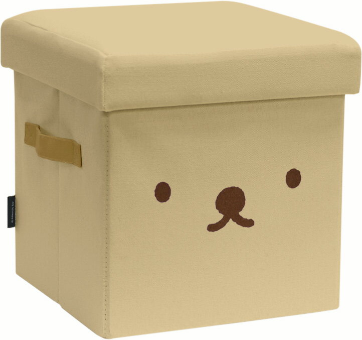 【2160円以上送料無料】オカトー boris 収納できるスツール ベージュ