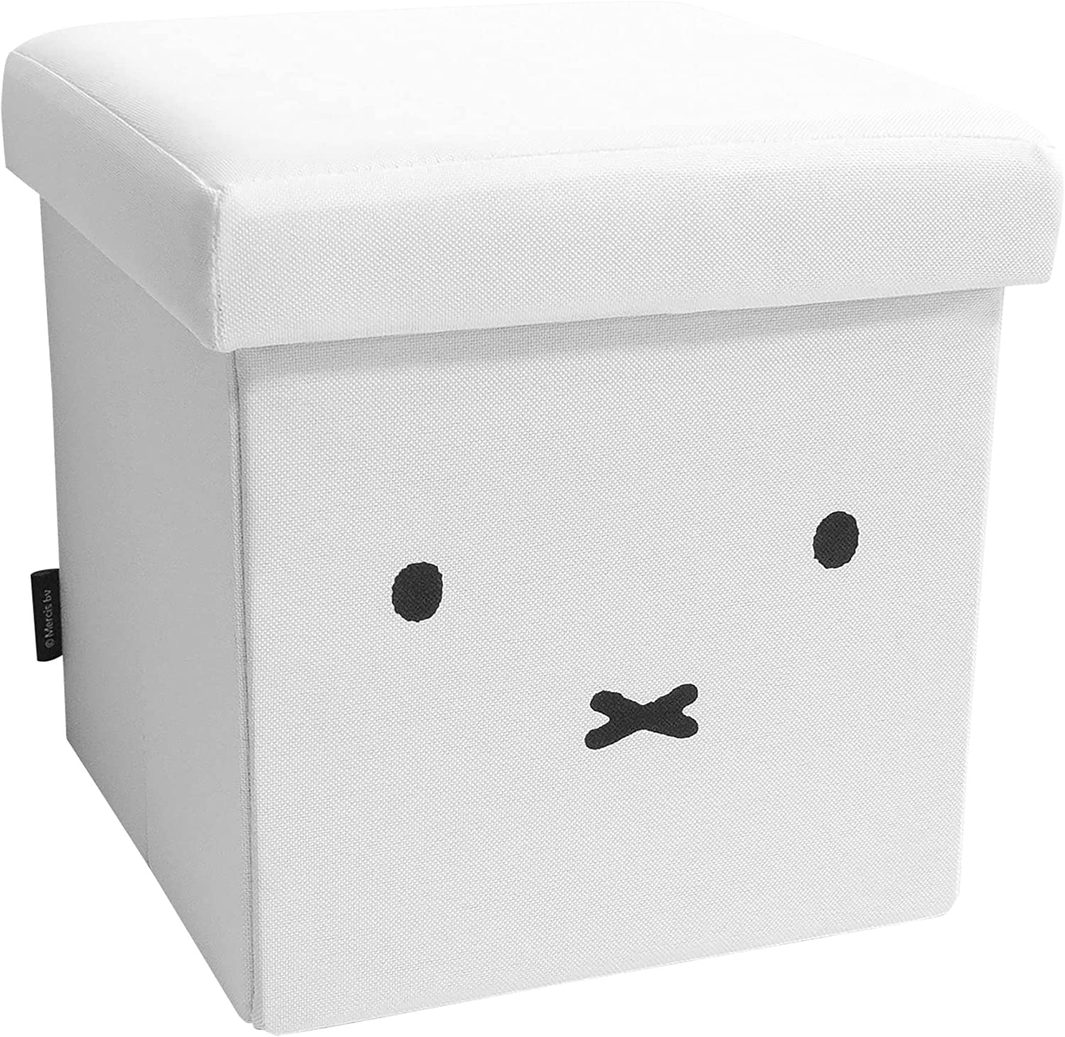 【送料無料】オカトー　収納できるスツール ミッフィー ホワイト