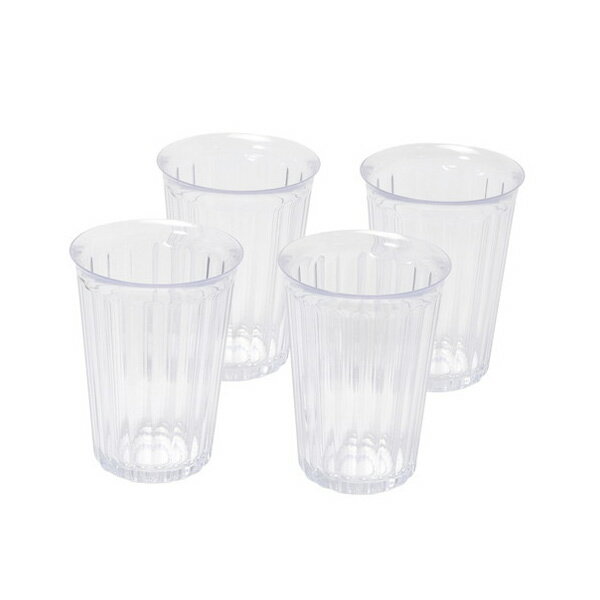 Rakuten - パール金属 HC-301 割れにくいPCタンブラー ストライプ380ml(4個組)