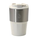 パール金属 HC-563 ビタースイート 蓋付タンブラー400ml(ホワイト)(3)