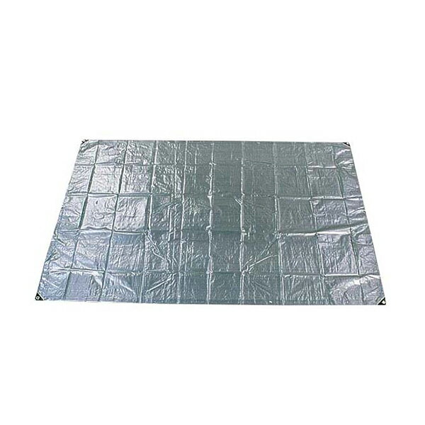 キャプテンスタッグ UB-3075 シルバーレジャーシート　3畳（ピン6本付）