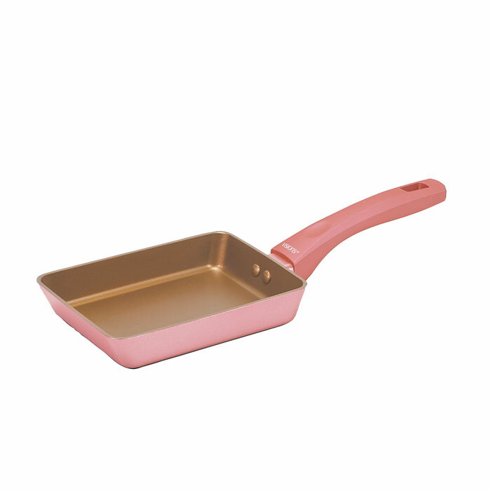 乐天商城 - パール金属 CP-8799 VISIONS GOLD Coating IH対応エッグパン13×18cm PINK