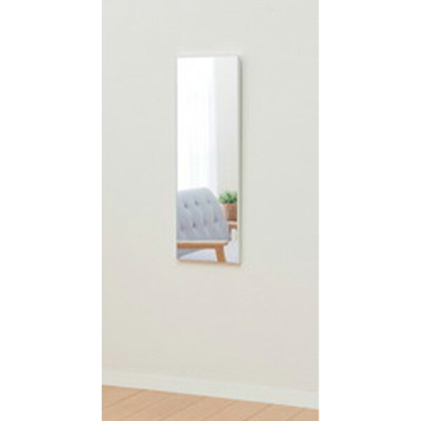 【送料無料】パール金属 N-7086 軽くて割れない壁掛けミラーホワイト30×90 [2]