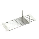 【2160円以上送料無料】パール HB-6592 アットアクア ステンレス製マルチパイプ棚プレート M