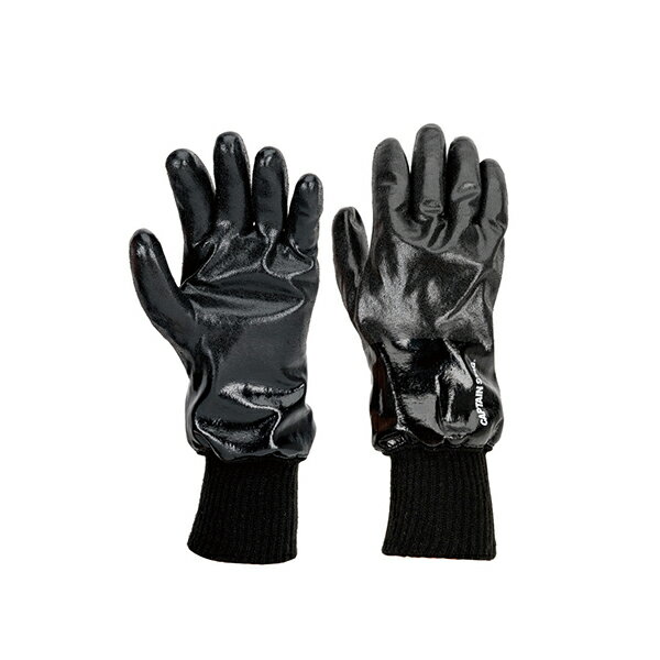 【2160円以上送料無料】キャプテンスタッグ UX-1231 CS耐寒グローブ 厚手ボア ロングジャージ（ブラック）XL
