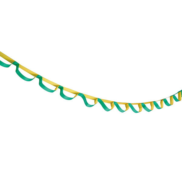 乐天商城 - 【2160円以上送料無料】キャプテンスタッグ　UM-1612 カラビナ付きループロープ（モンテ／グリーン×イエロー）