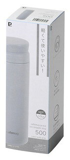 パール金属 カフェマグ グレース アイスストッパーマグ 500ml ペールグレー HC-747...