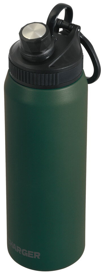 乐天商城 - パール金属 アクティチャージャー ダイレクトボトル800(グリーン) HC-823 【ハンドル 持ち手 付き 水筒 スポーツ ボトル 直飲み スポーツドリンク OK 部活】