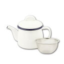 【2160円以上送料無料】パール金属 HB-4414 ジャストサイズ ホーローティーポット 茶こし付 580ml ホワイト ガス火専用 やかん ポット 給湯 湯沸かし器 ホーロー 琺瑯 キッチン用品 シンプル おしゃれ 可愛い コーヒー 紅茶 スープ 一人暮らし 家族 家 お店 飲食店 カフェ(3)