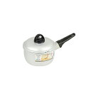 【2160円以上送料無料】パール金属 シンプルライフ アルミ片手鍋14cm HB-3438