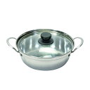 【2160円以上送料無料】パール金属 HC-42 和楽庵 ステンレス製ガラス蓋付卓上鍋18cm