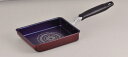 【2160円以上送料無料】 パール金属 ライズ ブルーダイヤモンドコート【IH対応】玉子焼13×18cm HB-323