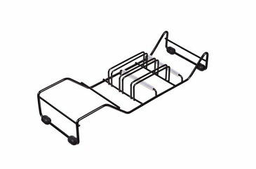 【2160円以上送料無料】 パール金属 スキット　ワイヤー包丁置き　ブラック HB-1280