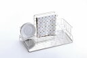 【2160円以上送料無料】 パール金属 メイドインジャパン 18-8ステンレス製ふきん掛け HB-1784 ラック 水切り カゴ 容器 スポンジ 泡切り キッチ...