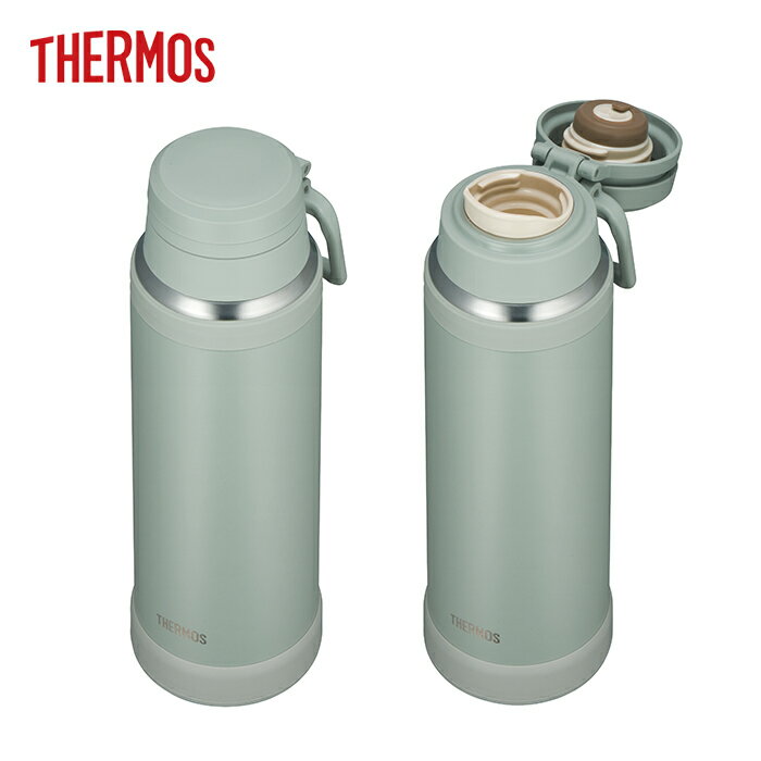 Rakuten - サーモス キャリーループ付き 真空断熱ケータイマグ 0.75L アッシュグリーン JOY-750 ASG 【THERMOS ステンレスボトル 魔法びん構造 食洗機対応 スポーツドリンクOK 保冷 持ちやすい 痛くない】