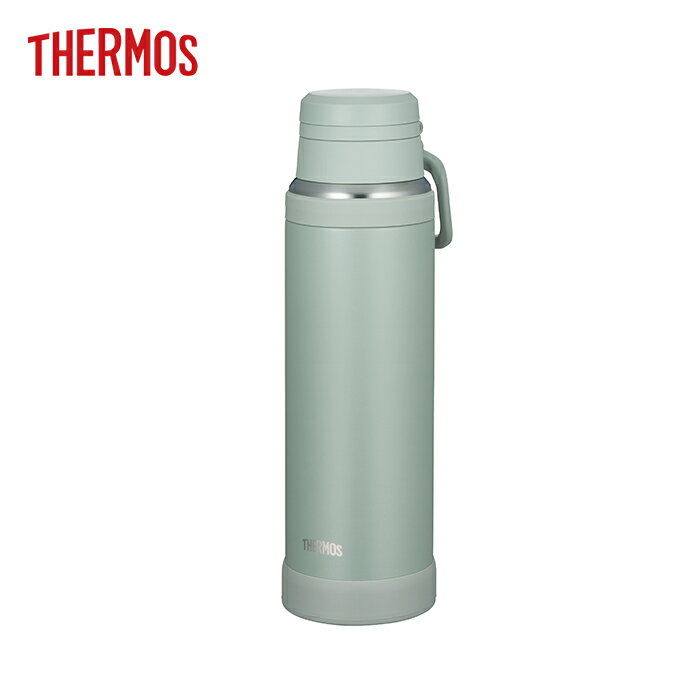 乐天商城 - サーモス キャリーループ付き 真空断熱ケータイマグ 1.0L アッシュグリーン JOY-1000 ASG 【THERMOS ステンレスボトル 魔法びん構造 食洗機対応 スポーツドリンクOK 保冷 持ちやすい 痛くない】