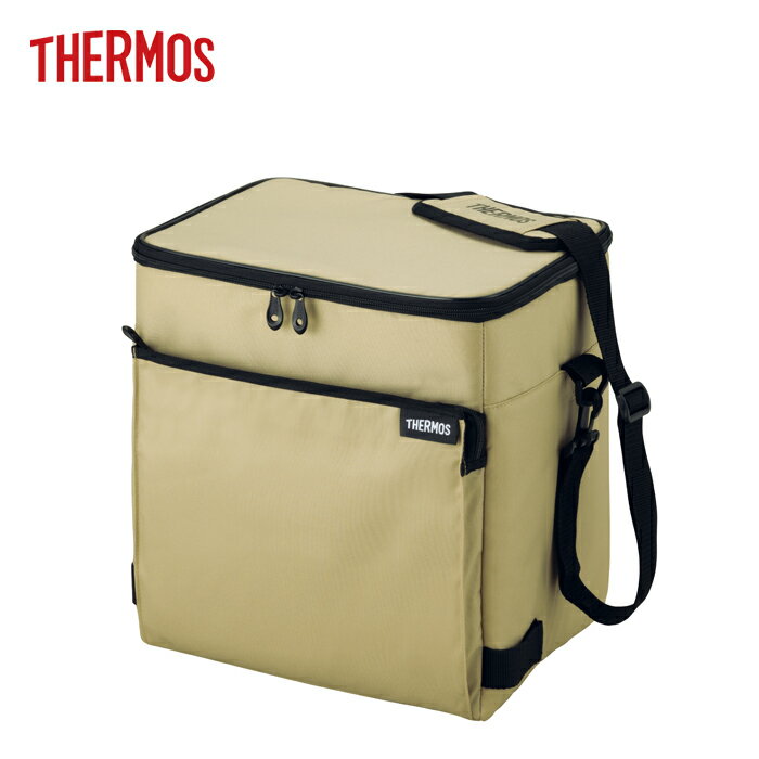 サーモス ソフトクーラー 20L サンドベージュ RFD-0201 SDBE 【THERMOS クーラーバッグ 保冷 バッグ 肩掛け 丈夫 断熱 クーラーボックス 大容量】