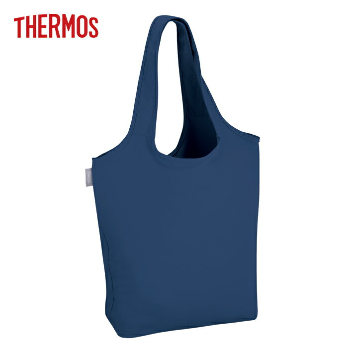 Shopping Bags, Ecology Bags - サーモス たたまず丸めるエコバッグ 18L ネイビー RFL-018 NVY 【THERMOS エコバッグ 簡単 便利 コンパクト収納 洗える 洗濯機 対応 使いやすい】