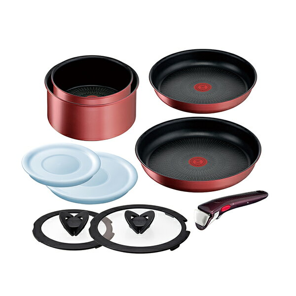 Rakuten - 【送料無料】T-fal　L38392 インジニオ・ネオ IHルージュ・アンリミテッド セット9