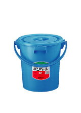 【2160円以上送料無料】セキスイ ポリペール柄ツキ フタ付 22L P22EB ポリバケツ